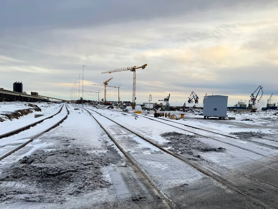 Järnväg Luleå Hamn 4